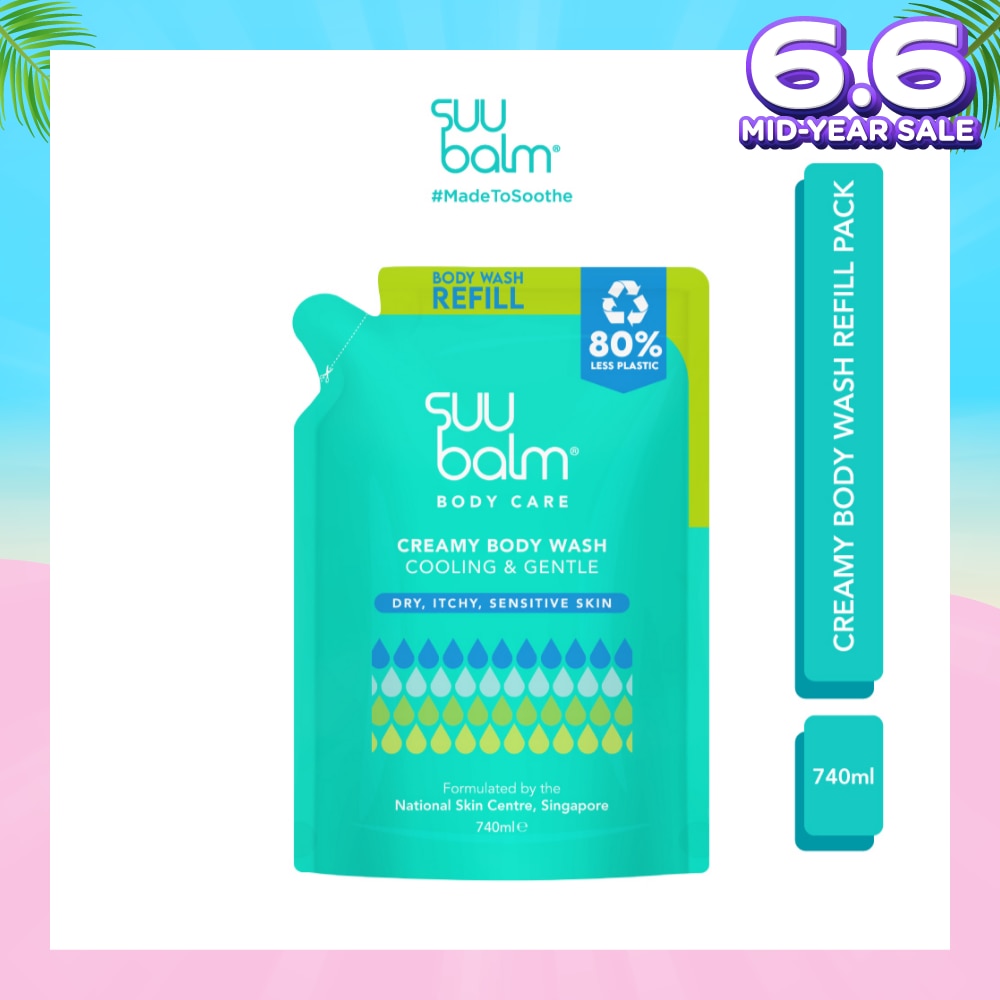 Dual Cooling and Moisturising Cream Body Wash 740ml