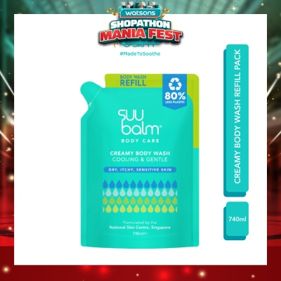 SUU BALM - Creamy Body Wash Refill Pack 740ml