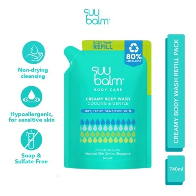 SUU BALM Creamy Body Wash Refill Pack 740ml image