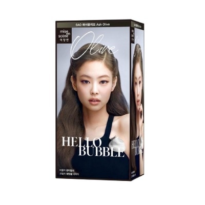 MISE-EN-SCÈNE Hello Bubble Foam Hair Colour 6AO Ash Olive 1s