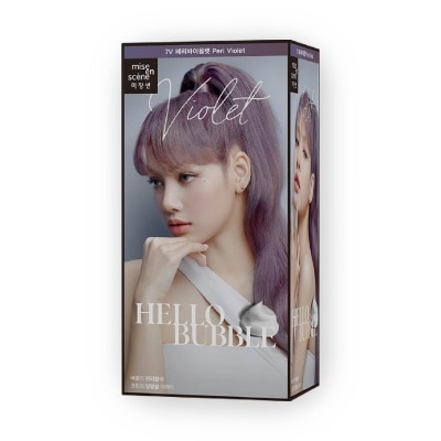 MISE-EN-SCÈNE Hello Bubble Foam Hair Colour 7V Peri Violet 1s