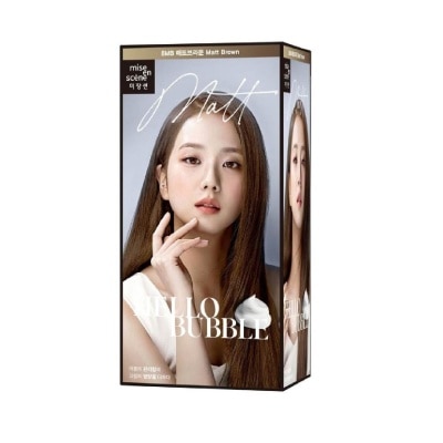 MISE-EN-SCÈNE Hello Bubble Foam Hair Colour 8MB Matt Brown 1s