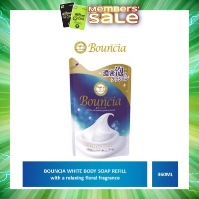 BOUNCIA - Body Soap Refill White Soap (For Soft + Smooth + Moisturised Skin) 360ml
