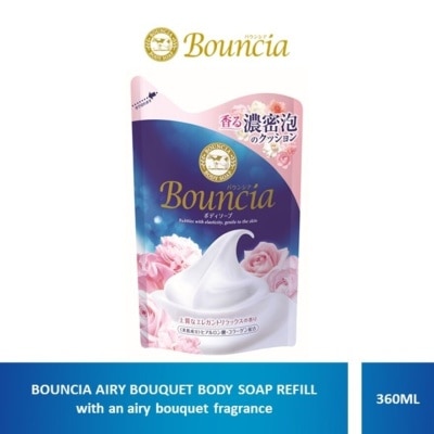 BOUNCIA Body Soap Refill Airy Bouquet (For Soft + Smooth + Moisturised Skin) 360ml