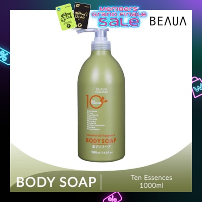 BEAUA Naturian Body Soap 10 Essences (Cleanse Impurities) 1L