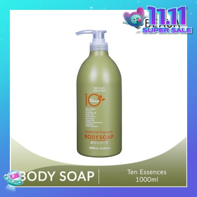 BEAUA Naturian Body Soap 10 Essences (Cleanse Impurities) 1L