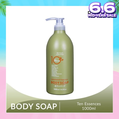 BEAUA Naturian Body Soap 10 Essences (Cleanse Impurities) 1L