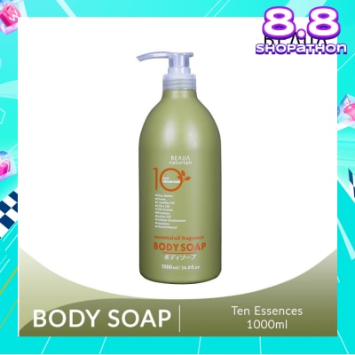 BEAUA Naturian Body Soap 10 Essences (Cleanse Impurities) 1L