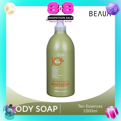 BEAUA - Naturian Body Soap 10 Essences (Cleanse Impurities) 1L