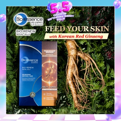 BIO ESSENCE - Bio-Renew Nourishing Gintonic Mask Sheet 4s