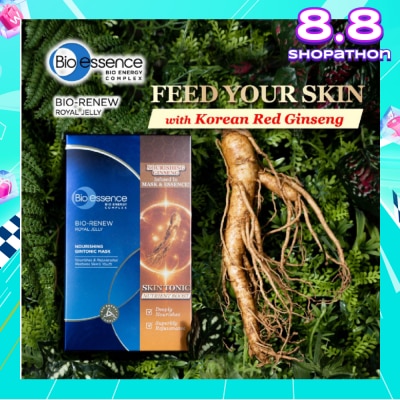 BIO ESSENCE Bio-Renew Nourishing Gintonic Mask Sheet 4s