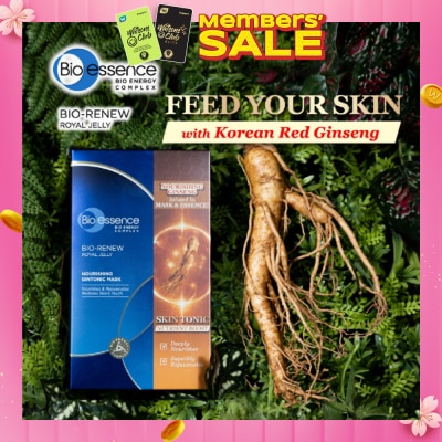 BIO ESSENCE Bio-Renew Nourishing Gintonic Mask Sheet 4s