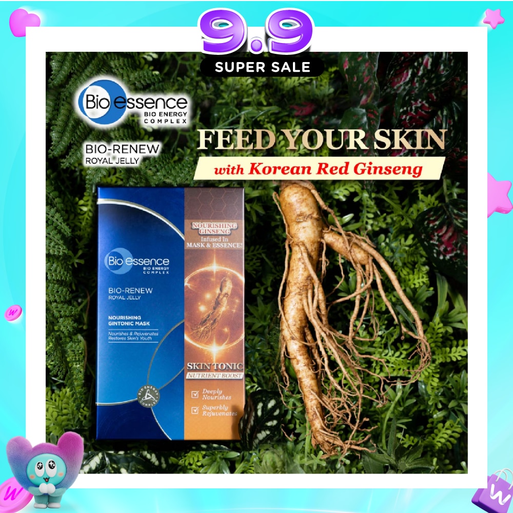 Bio-Renew Nourishing Gintonic Mask Sheet 4s (Expiry: Jul`2027) image