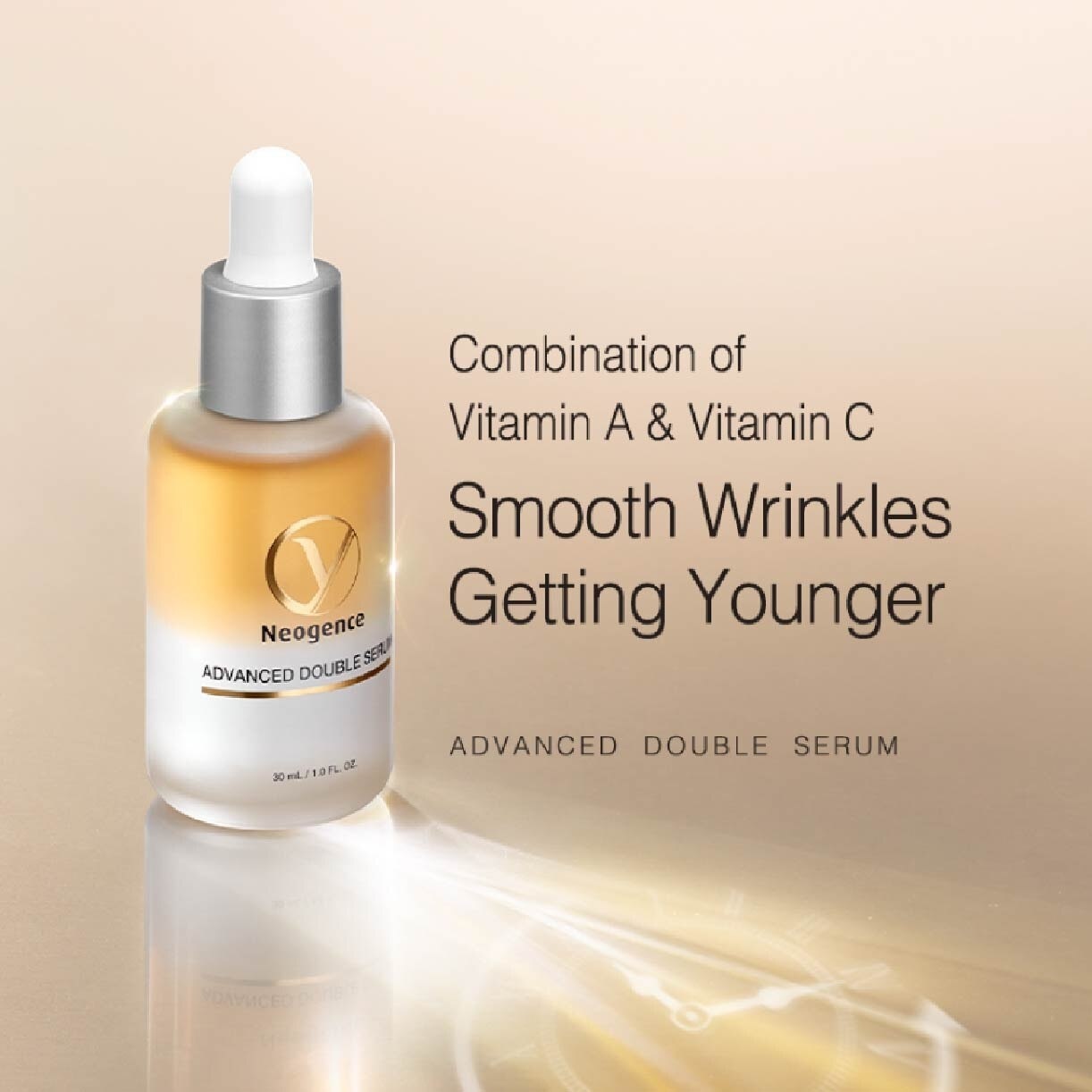 Advanced Double Serum (Anti-Wrinkle + Brighten Skin) 30ml