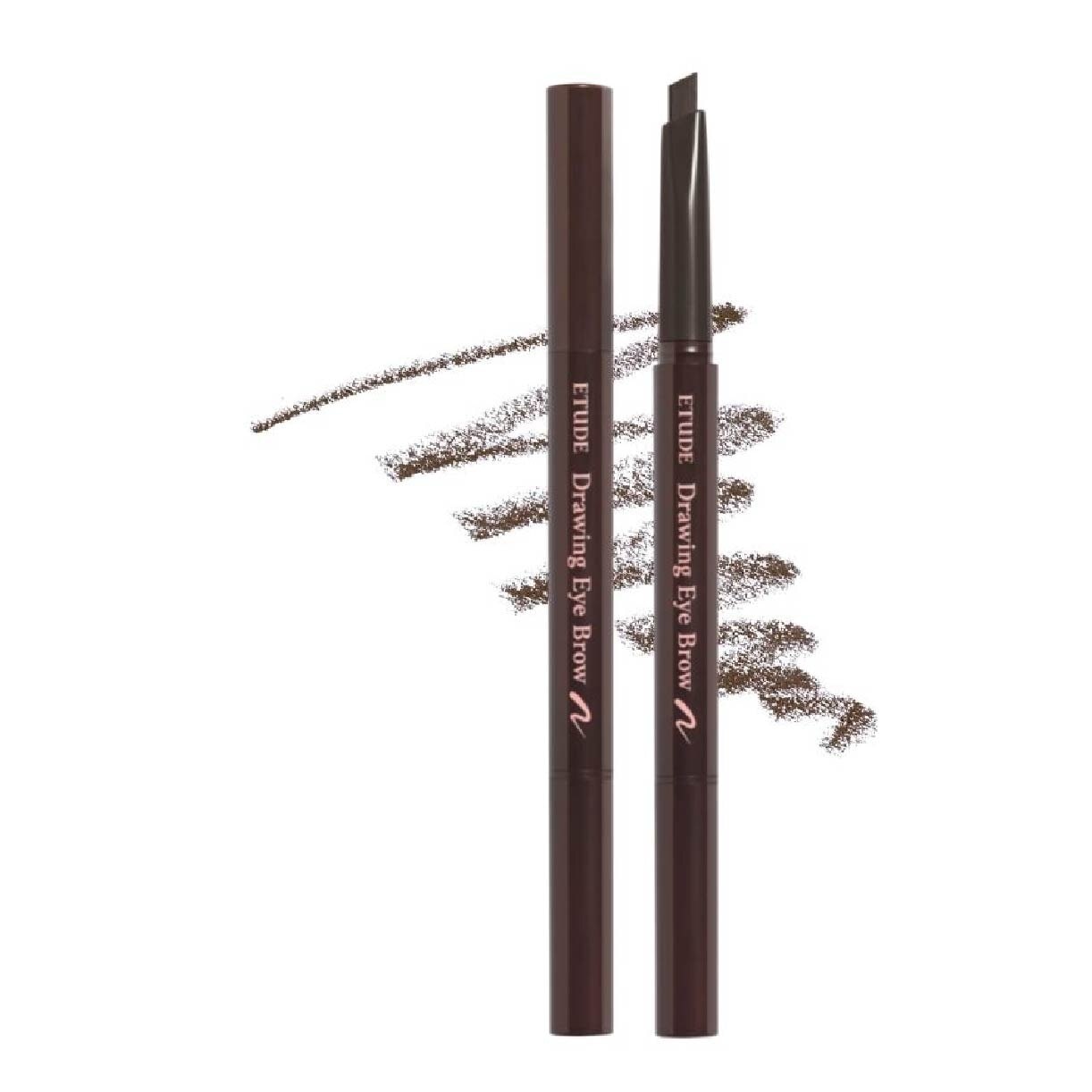 Drawing Eye Brow Triangular Eyebrow Pencil 01 Dark Brown 0.25g