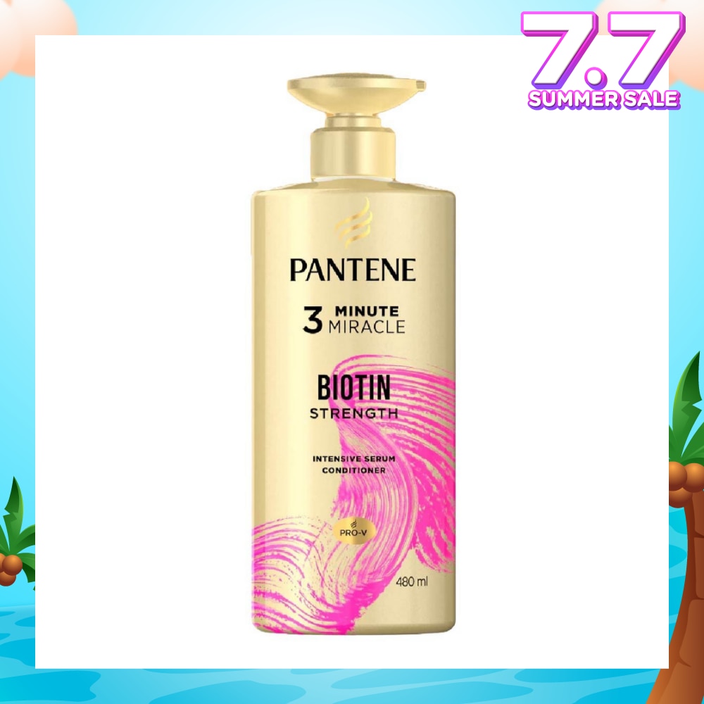 3 Minute Miracle Biotin Conditioner (Repairs Damage From Styling + Colour And Perm) 480ml