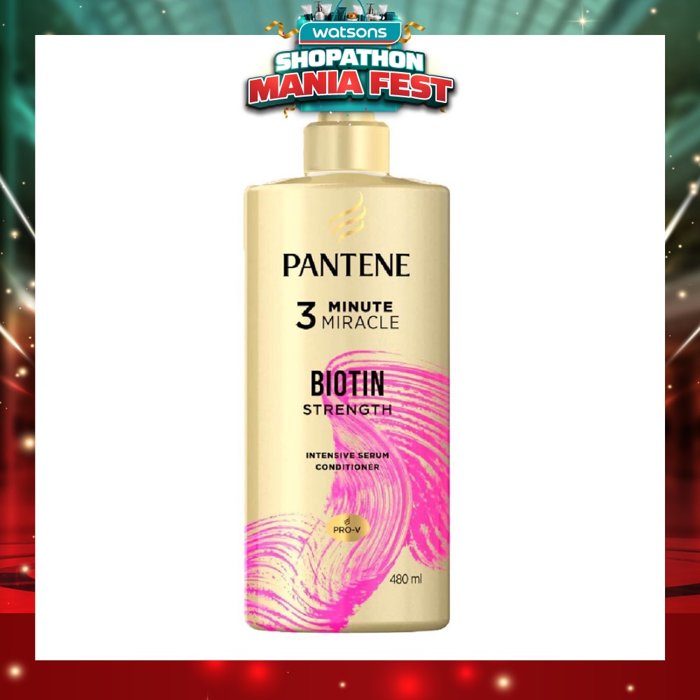 3 Minute Miracle Biotin Conditioner (Repairs Damage From Styling + Colour And Perm) 480ml (Expiry: May`2027)
