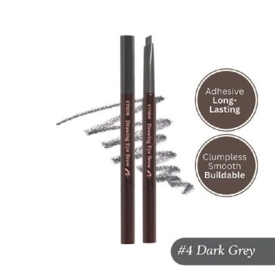 ETUDE Drawing Eye Brow Triangular Eyebrow Pencil 04 Dark Gray 0.25g