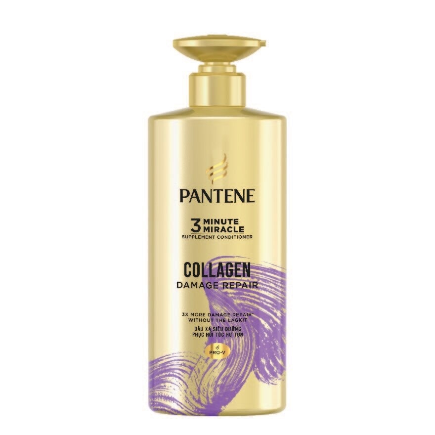 3 Minute Miracle Collagen Conditioner (Repairs Damage From Styling + Colour And Perm) 480ml