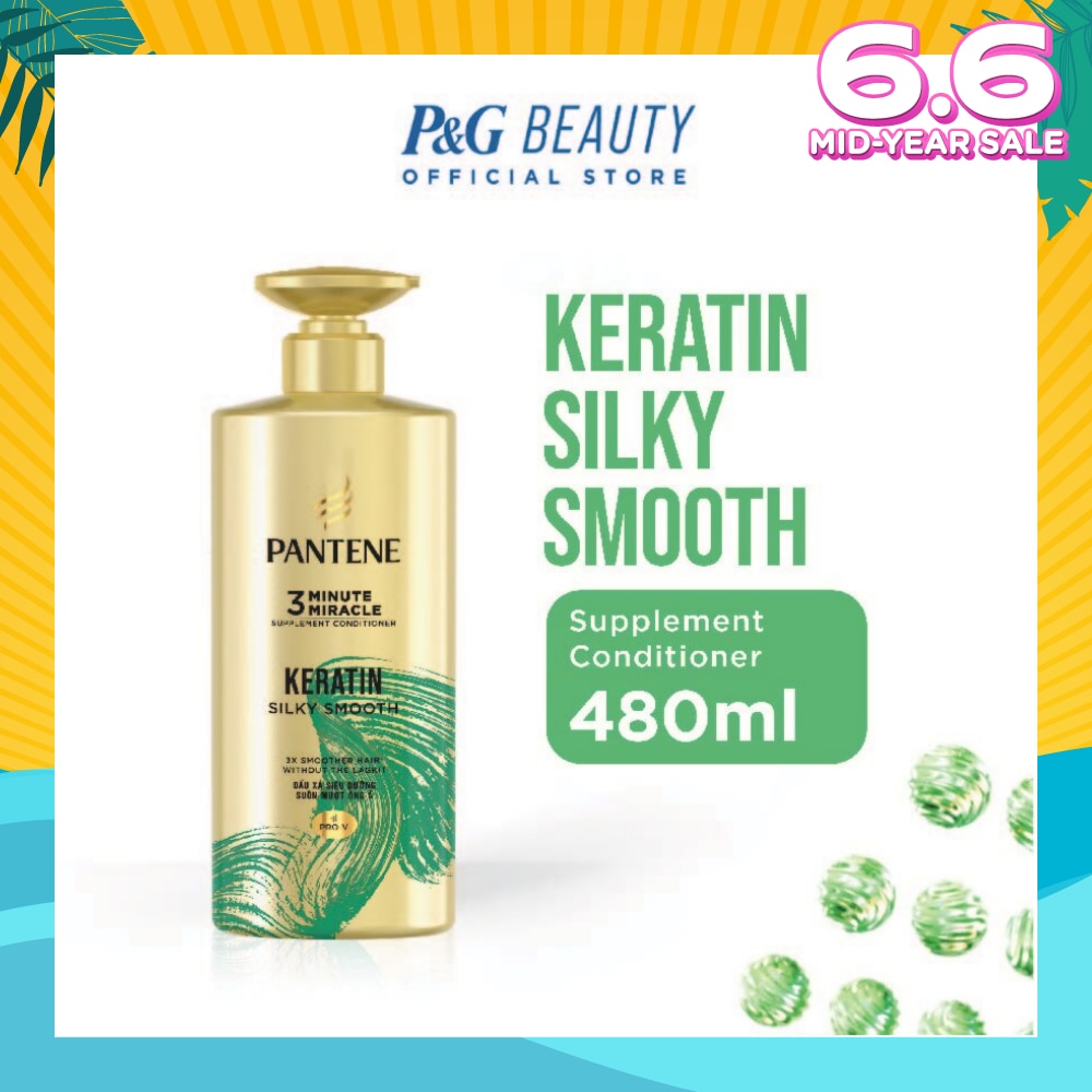 3 Minute Miracle Keratin Conditioner (Repairs Damage From Styling + Colour And Perm) 480ml