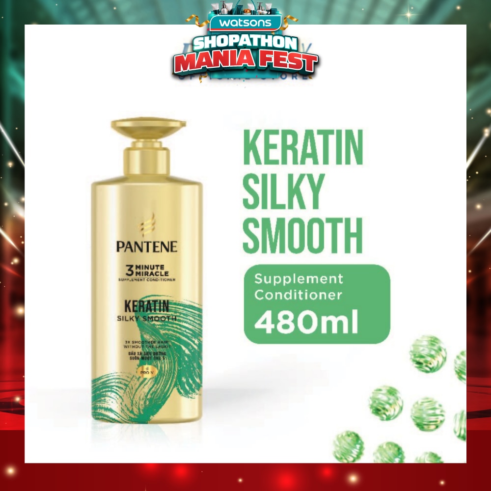 3 Minute Miracle Keratin Conditioner (Repairs Damage From Styling + Colour And Perm) 480ml
