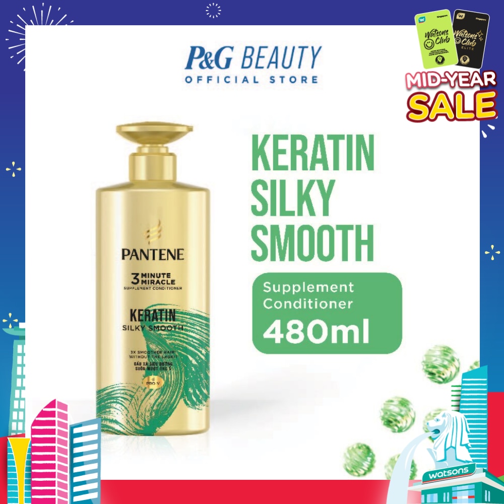 3 Minute Miracle Keratin Conditioner (Repairs Damage From Styling + Colour And Perm) 480ml