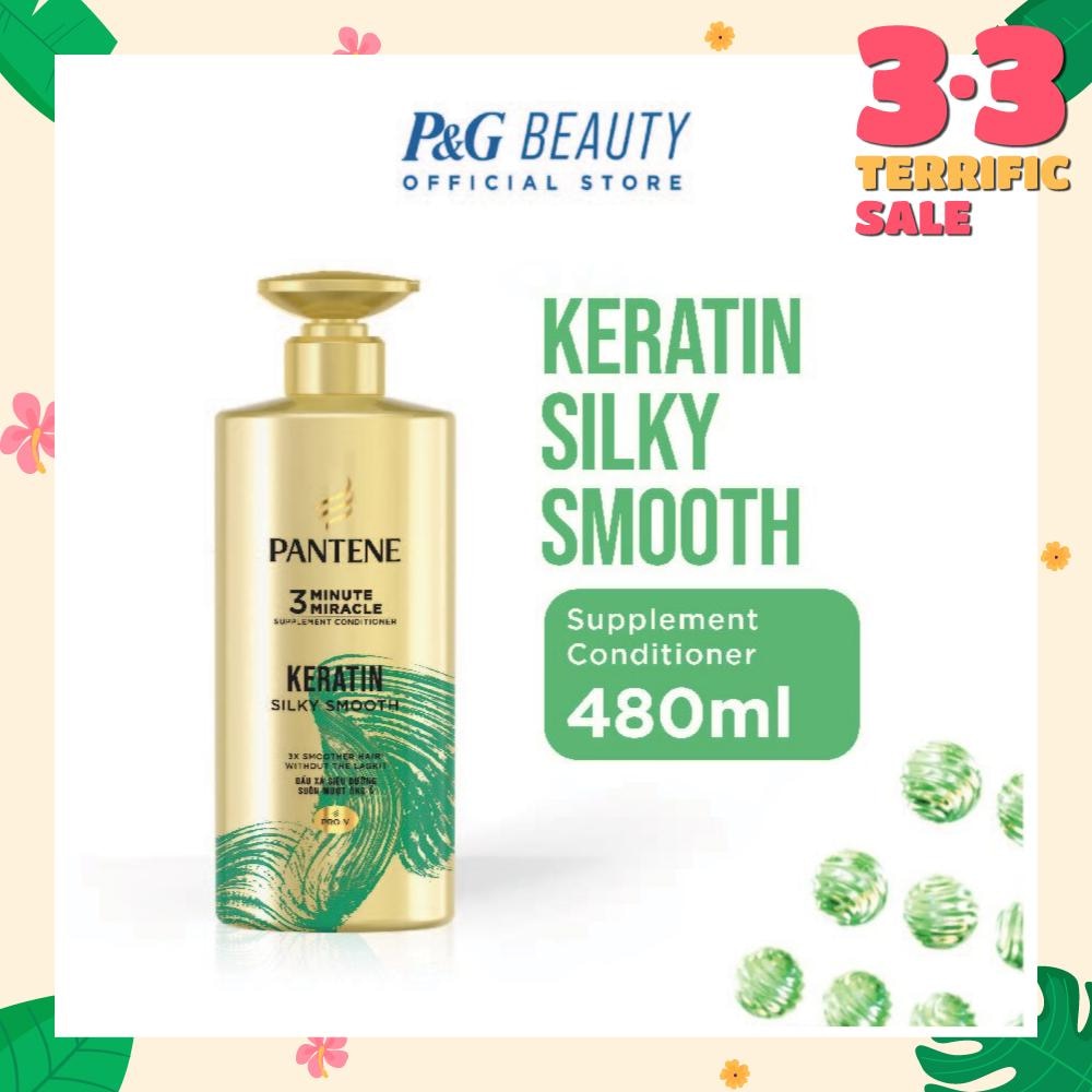 3 Minute Miracle Keratin Conditioner (Repairs Damage From Styling + Colour And Perm) 480ml