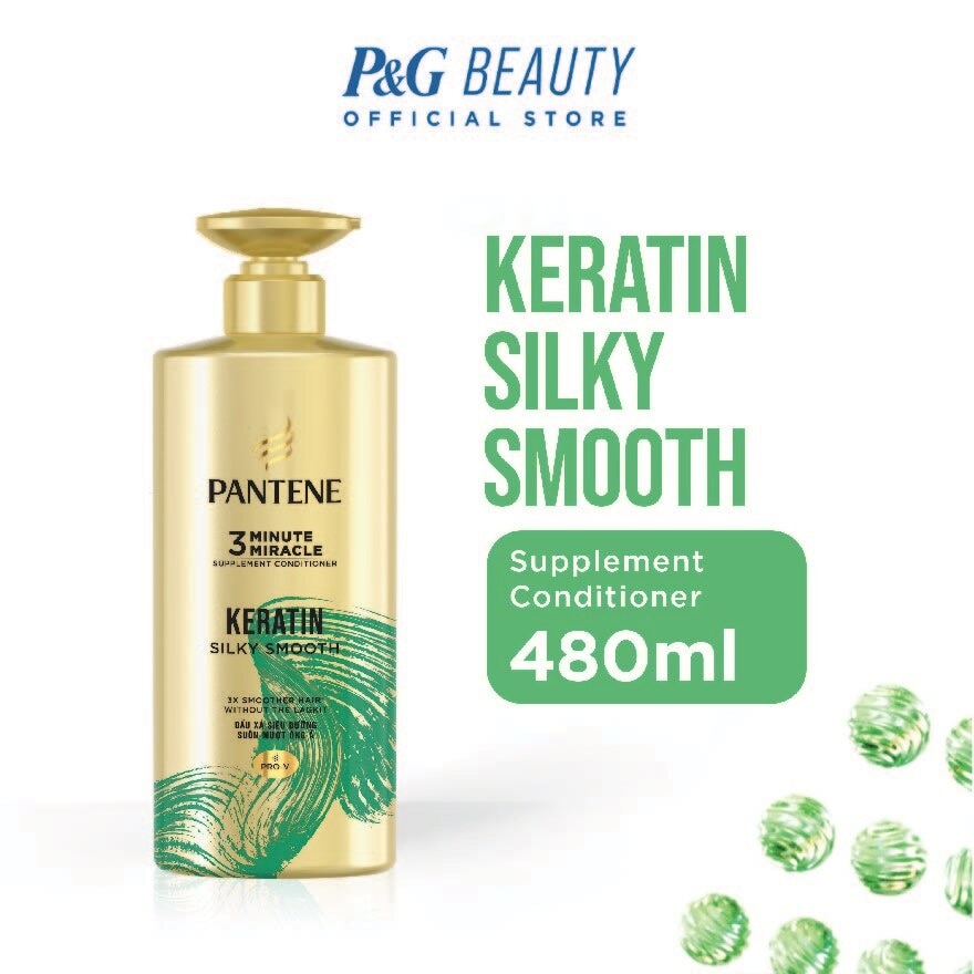 3 Minute Miracle Keratin Conditioner (Repairs Damage From Styling + Colour And Perm) 480ml