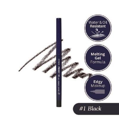 ETUDE Proof 10 Gel Pencil Liner 01 Black 0.3g