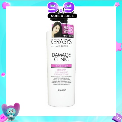 KERASYS - 3 Step Hair Clinic System Damage Clinic Nourishing Shampoo (For Damaged, Dry, Permed & Colored Hair) 750ml image