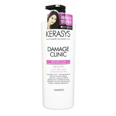 KERASYS 3 Step Hair Clinic System Damage Clinic Nourishing Shampoo (For Damaged, Dry, Permed & Colored Hair) 750ml