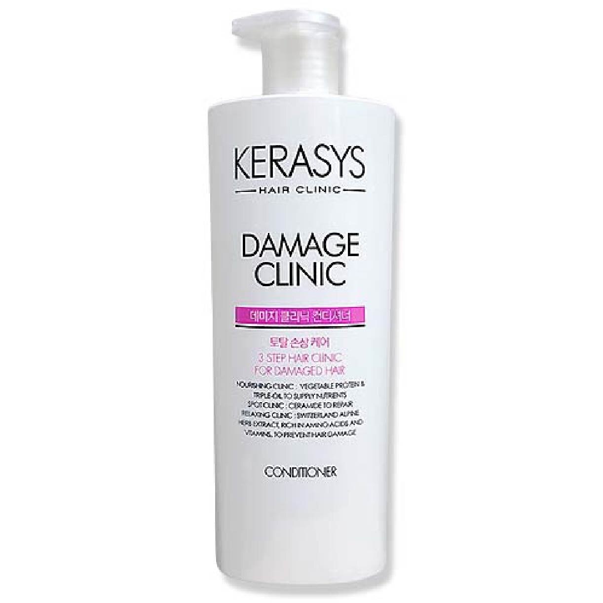 3 Step Hair Clinic System Damage Clinic Nourishing Conditioner (For Damaged, Dry, Permed & Colored Hair) 750ml