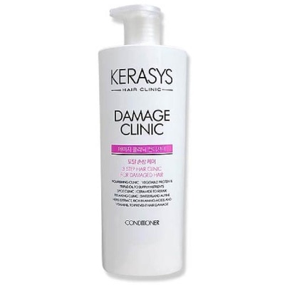 KERASYS 3 Step Hair Clinic System Damage Clinic Nourishing Conditioner (For Damaged, Dry, Permed & Colored Hair) 750ml