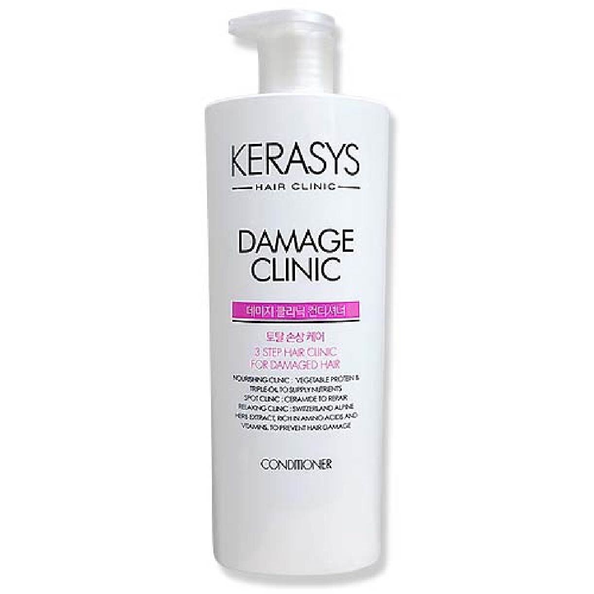 3 Step Hair Clinic System Damage Clinic Nourishing Conditioner (For Damaged, Dry, Permed & Colored Hair) 750ml