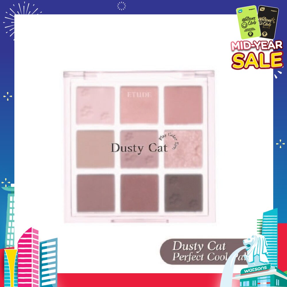 Play Color Eyes Dusty Cat Eye Shadow Palette 7.2g