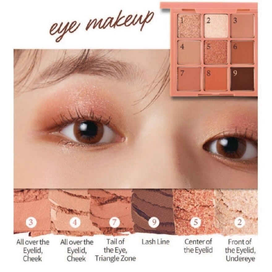 Play Color Eyes Muhly Romance Eye Shadow Palette 6.3g