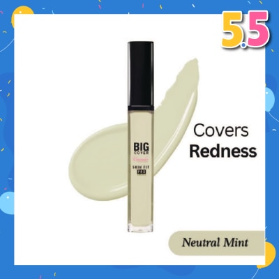 ETUDE Big Cover Skin Fit Concealer Pro-Neutral Mint 7g