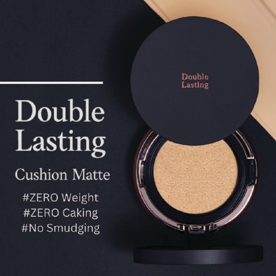 Double Lasting Cushion Matte Foundation Neutral Vanilla 17N1 SPF50+ PA++++ 15g