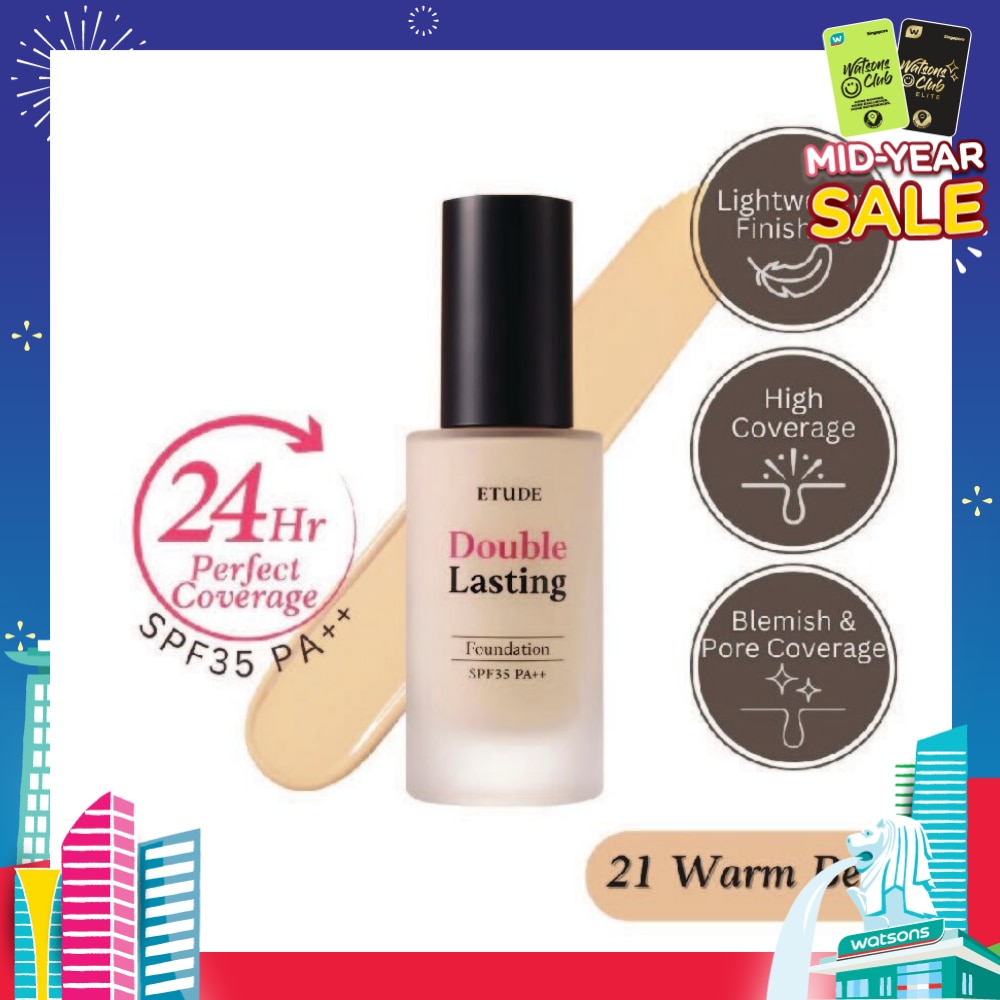 Double Lasting Foundation Beige 21W1 SPF35 PA++ 30g