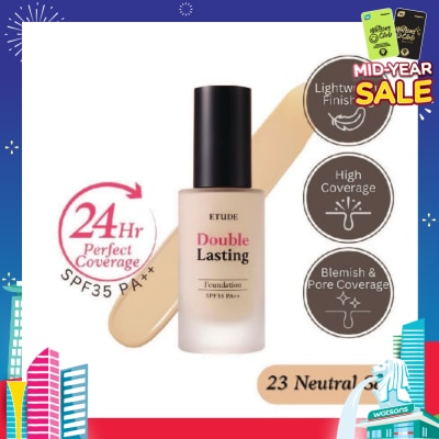 ETUDE Double Lasting Foundation Sand 23N1 SPF35 PA++ 30g