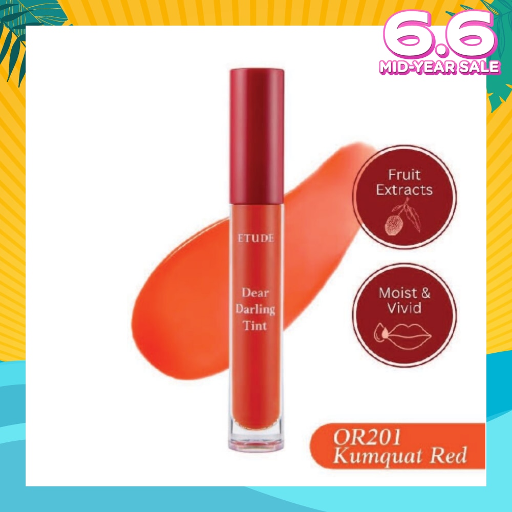 Dear Darling Water Gel Tint Lip Gloss OR201 5g