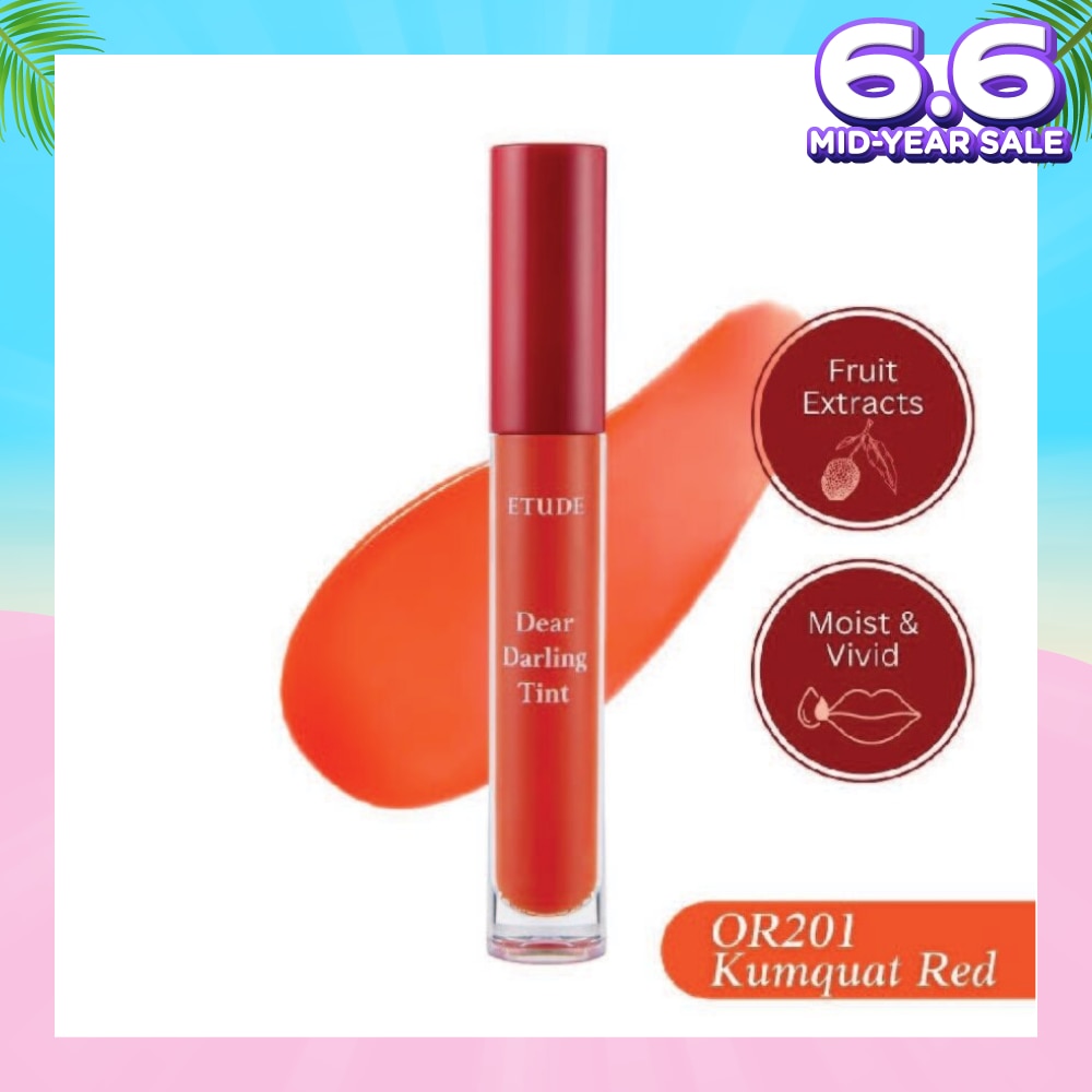 Dear Darling Water Gel Tint Lip Gloss OR201 5g