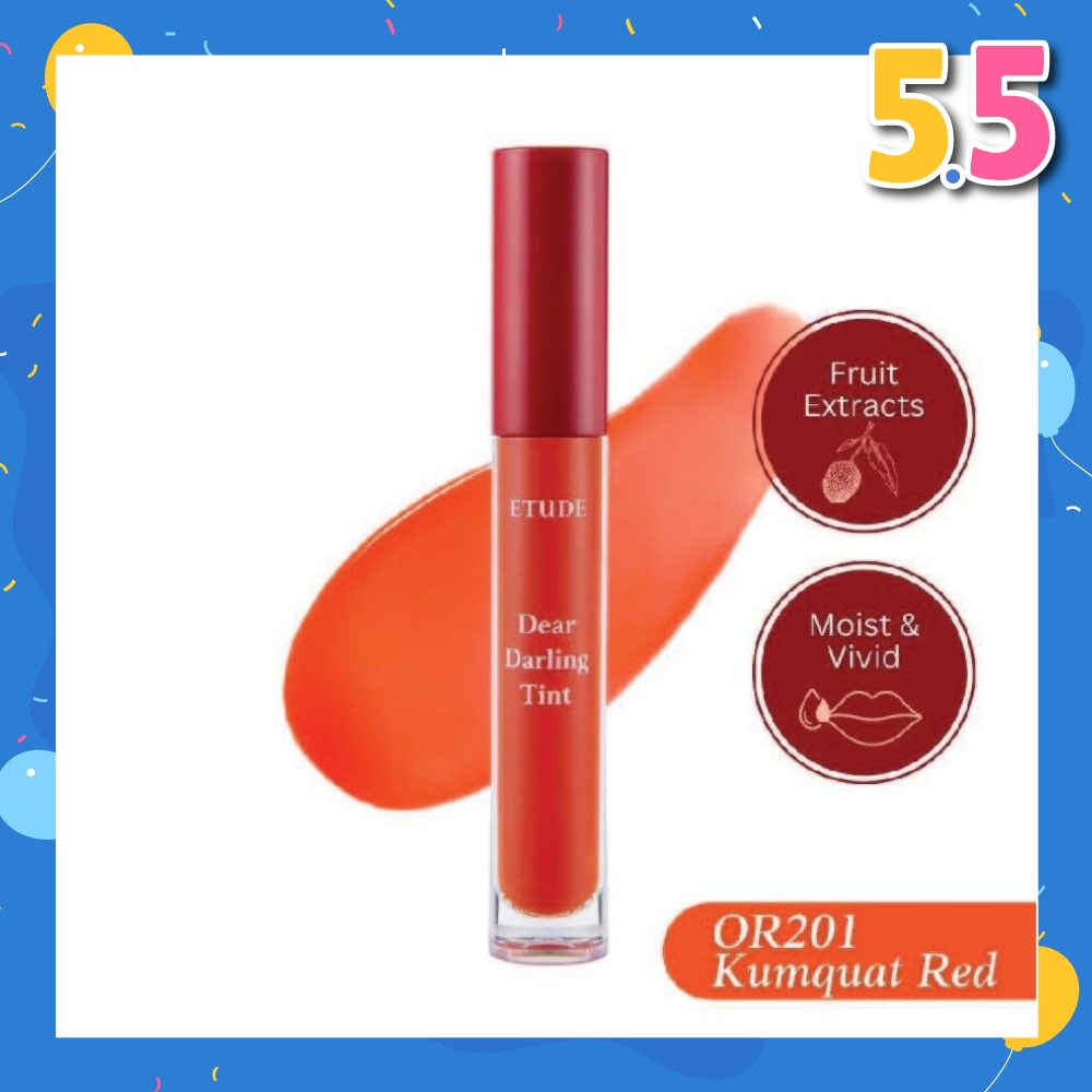Dear Darling Water Gel Tint Lip Gloss OR201 5g