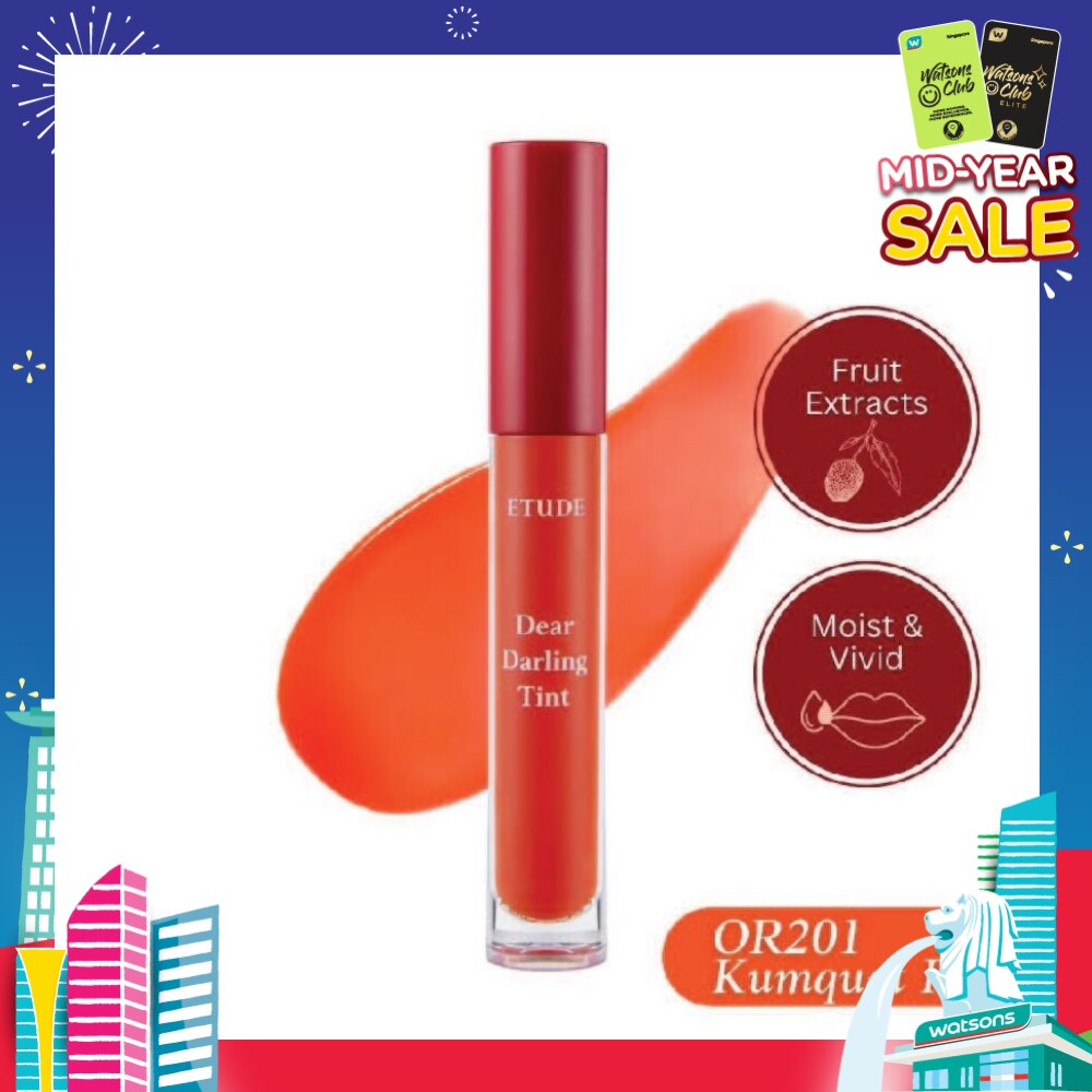 Dear Darling Water Gel Tint Lip Gloss OR201 5g