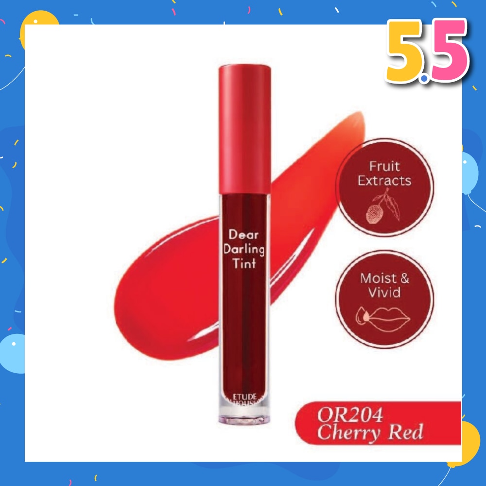 Dear Darling Water Gel Tint Lip Gloss OR204 5g