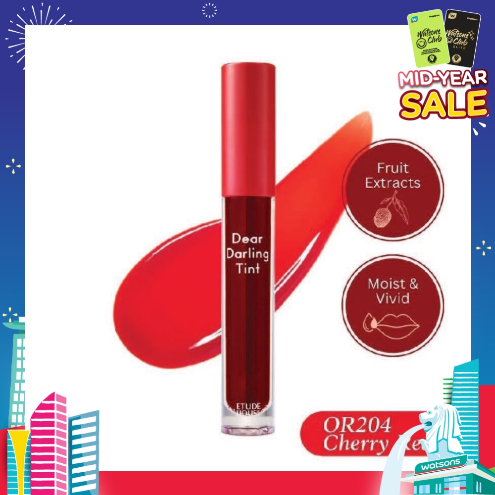 Dear Darling Water Gel Tint Lip Gloss OR204 5g