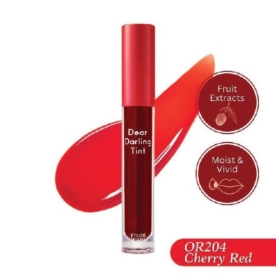 ETUDE Dear Darling Water Gel Tint Lip Gloss OR204 5g
