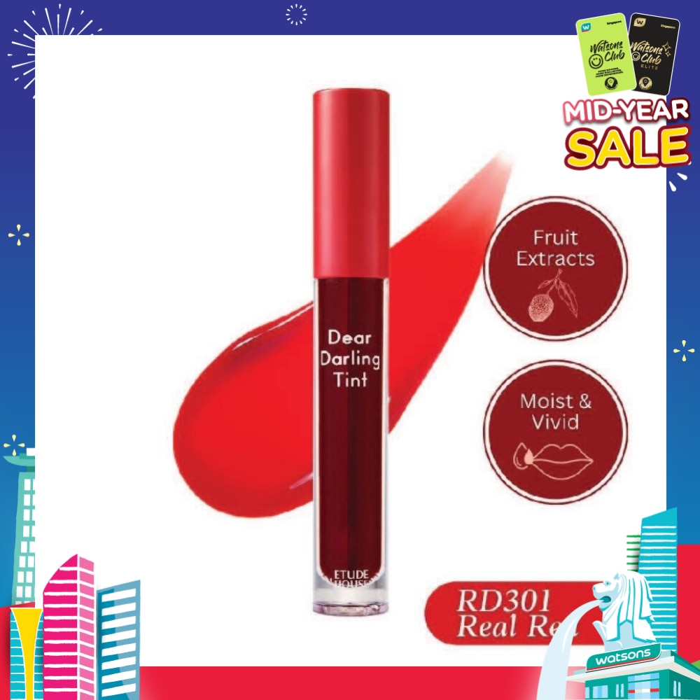 Dear Darling Water Gel Tint Lip Gloss RD301 5g