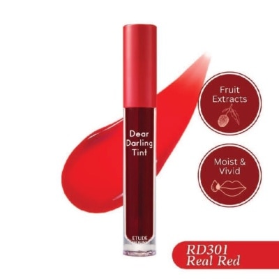 ETUDE Dear Darling Water Gel Tint Lip Gloss RD301 5g