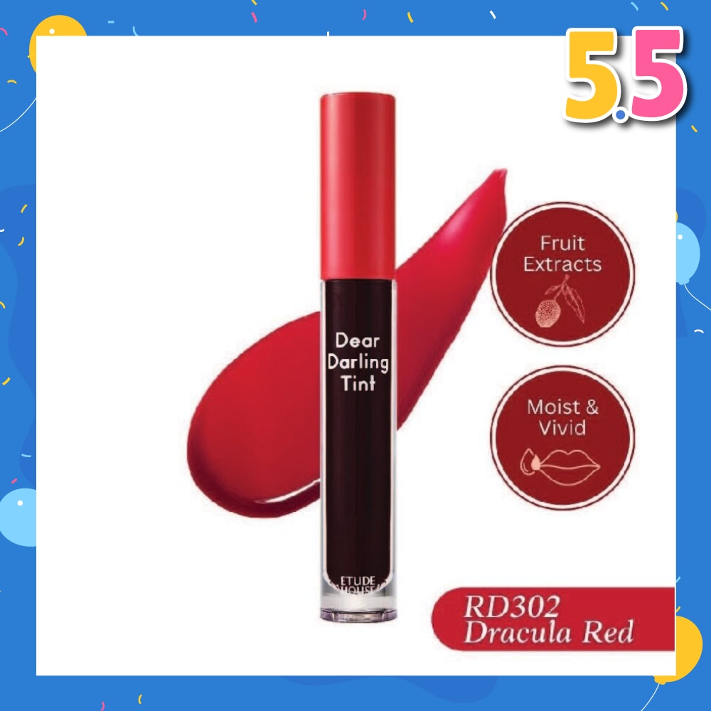 Dear Darling Water Gel Tint Lip Gloss RD302 5g